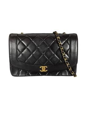 Chanel Vintage Diana Flap Bag Quilted #343157C48B